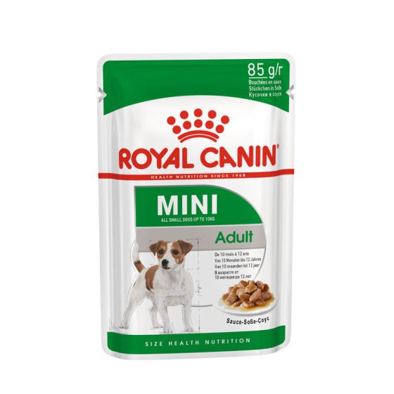 Royal Canin dog wet Bag Mini Adult 12x85gr