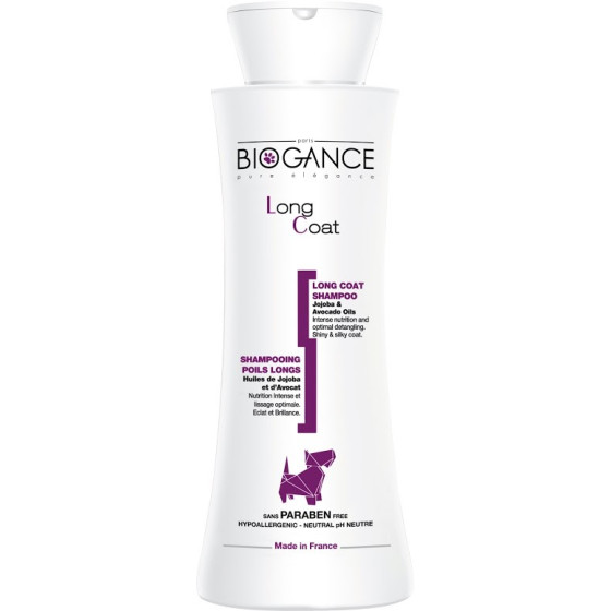 BIOGANCE shampoing poil long 250ml