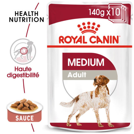 Royal Canin dog Sachet Medium Adult 140gr