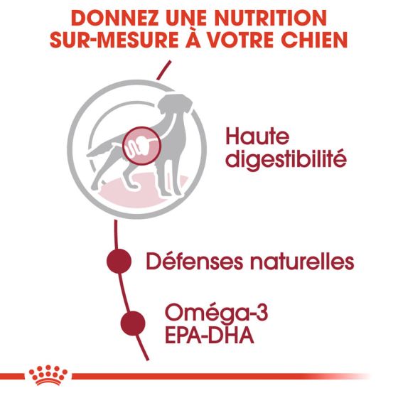 Royal Canin dog Medium Adult Sachet 140gr