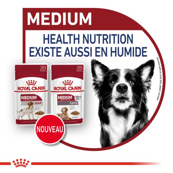 Royal Canin dog Medium Adult Sachet 140gr