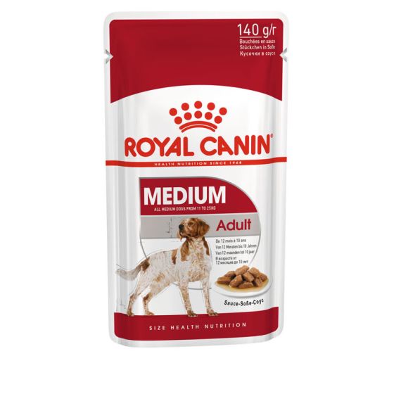 Royal Canin dog Medium Adult Sachet 140gr