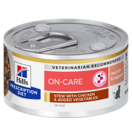 Prescription Diet™ Feline ON-Care Chicken and vegetables stew 24x85gr