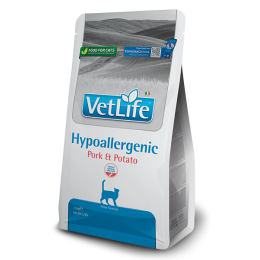 Farmina Cat VetLife Hypoallergenic Pork Potato 400g