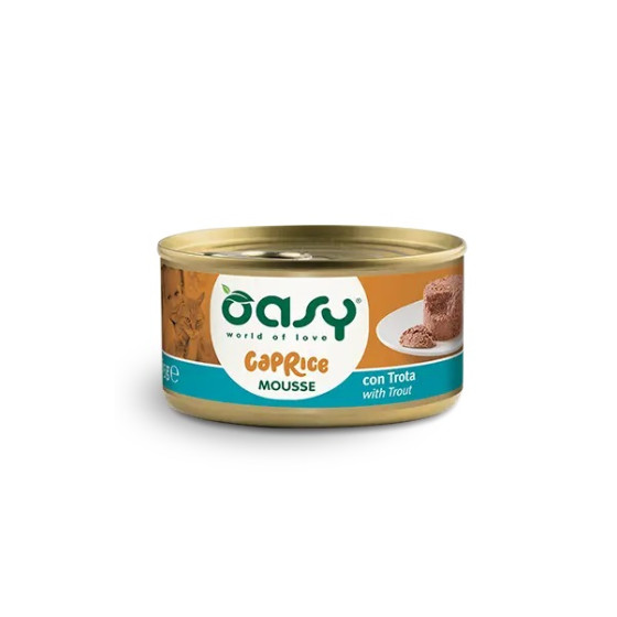 Oasy Boite Mousse Truite 85 gr